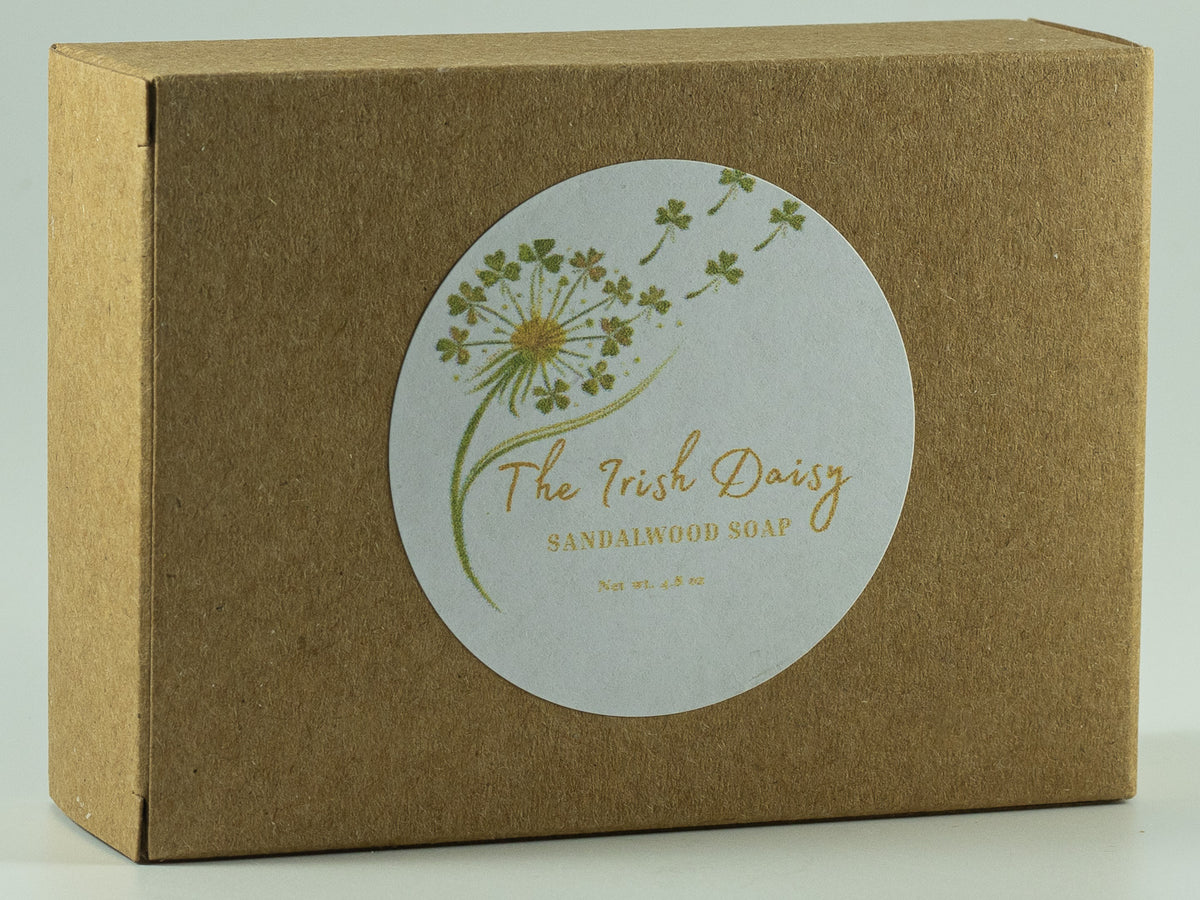 irish daisy sandalwood soap