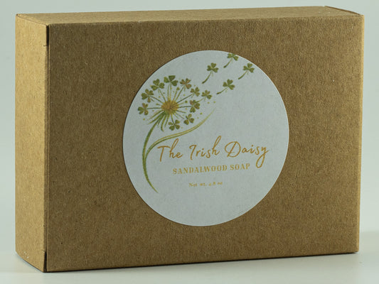 irish daisy sandalwood soap